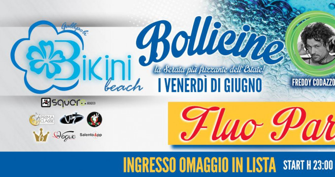 BOLLICINE - FLUO PARTY