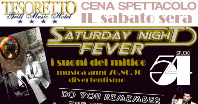 SATURDAY NIGHT FEVER