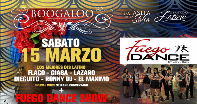 EL SABADO LATINO y Fuego Dance