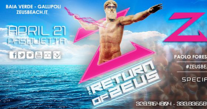 Pasquetta @Zeus Beach: Opening Party