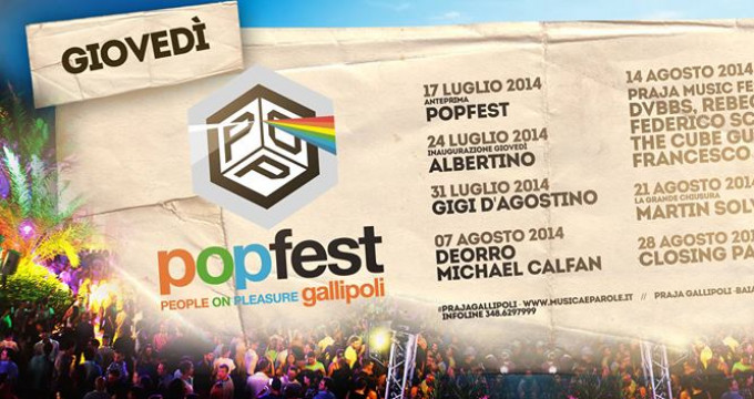 GIGI D'AGOSTINO - POP FEST