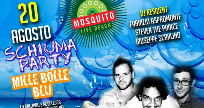 Schiuma Party on the Beach