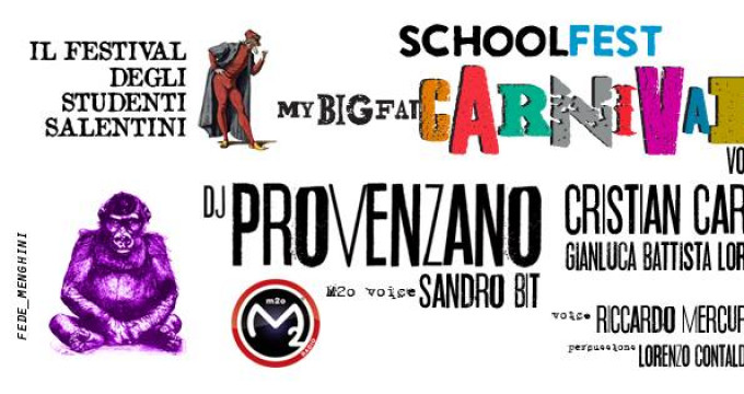 SCHOOL FEST 2015 Carnival Edition con Provenzano Dj