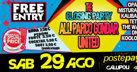 All Parco Gondar United – Closing Party