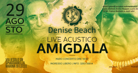 L'aperitivo con gli AMIGDALA Live Acoustic Quartet