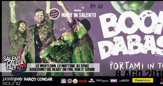 Boomdabash live + Salento Calls Italy