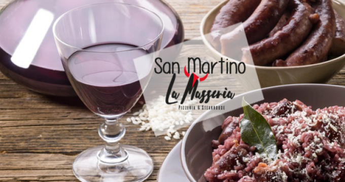 San Martino tra grigliata e vino rosso
