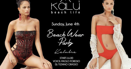 BEACH WEAR PARTY & DEFILE' KALUBRA