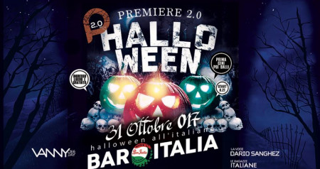 Halloween con Bar Italia Premiere 2.0