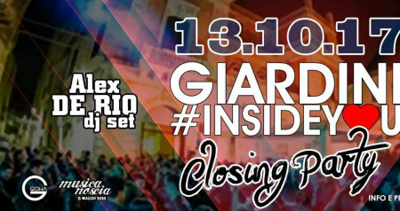Closing Party - Giardini Inside - InsideYou