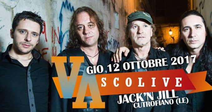 Vascolive Tribute Band Giovedì 12 Ottobre al Jack'n Jill