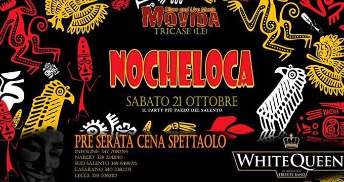 Nocheloca [big event] predisco WhiteQueen - Movida Disco Tricase