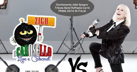 Sabato 25 Marzo Holà Raffaella vs Zigo Carosello segue Disco
