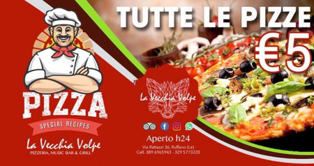 #giovedì30/11 #pizzapizzapizza #solo€5 @lavecchiavolpe