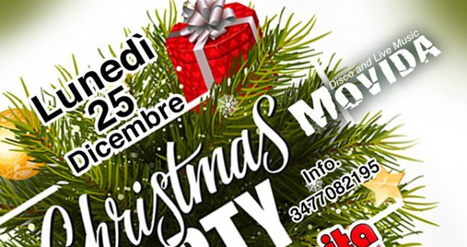 Lunedì 25 Dicembre Christmas Party al Movida Tricase