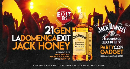 La Domenica Exit101 jack HONEY party with Gadget