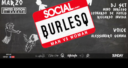 SOCIAL PARTY BURLESQ *DI SABATO LIMITED EDITION*