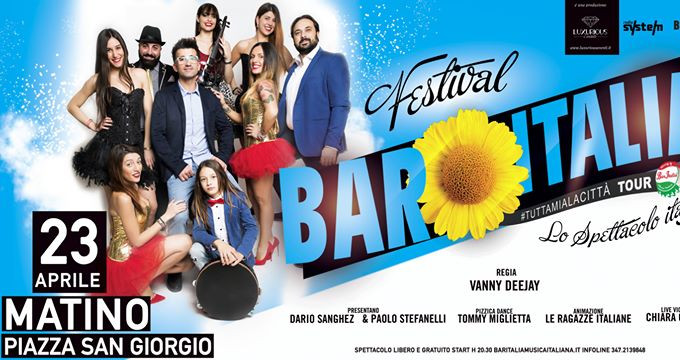 Festival Bar Italia | Matino 23 Aprile