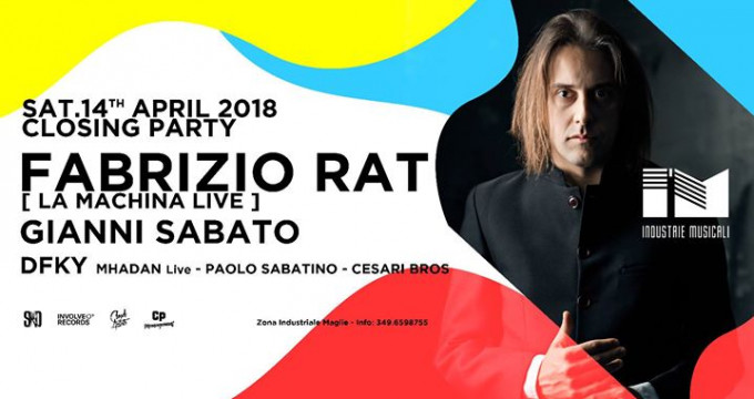 14/4 Fabrizio Rat Industrie Musicali - Maglie