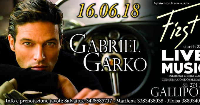 Gabriel Garko Al FIRST