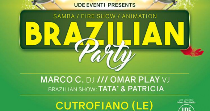 BRAZILIAN PARTY - Monkey 13 Luglio