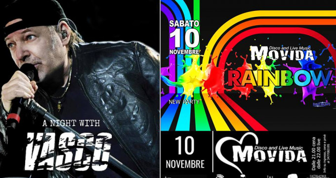 Vasco Rossi live + Rainbow Party