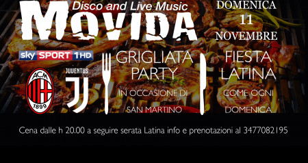 Grigliata Party e Fiesta Latina