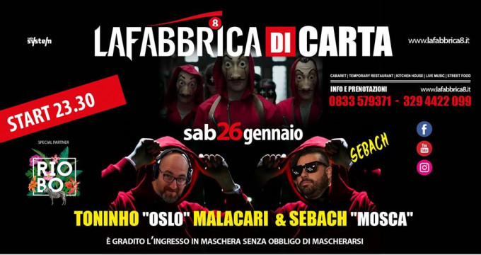 La Fabbrica di Carta | Sebach & Tonino Malacari