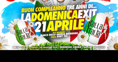 Pasqua 2019 3° Anno Di Domenica Exit 101