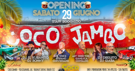 Opening CocoJambo Latino 29 Giugno 2019
