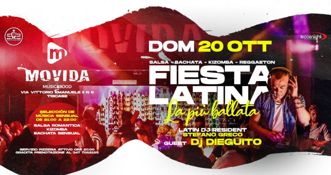 #FiestaLatina Guest Latin Dj Dieguito