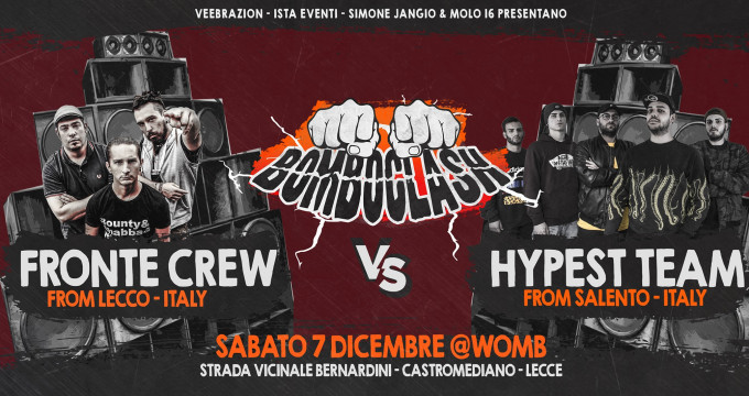 Bomboclash 2nd Edition ° Fronte Crew Vs Hypest Team