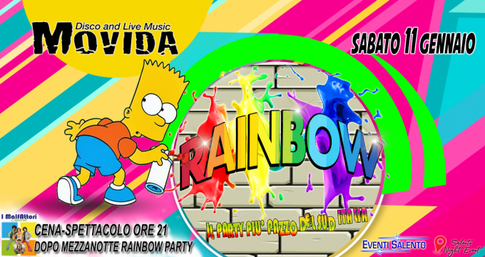 Rainbow Party • Movida Disco Tricase