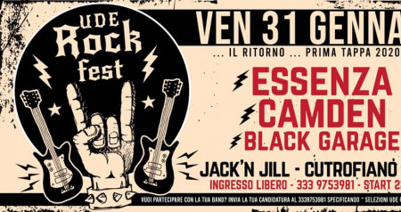 UDE ROCK FEST - ESSENZA / CAMDEN / BLACK GARAGE