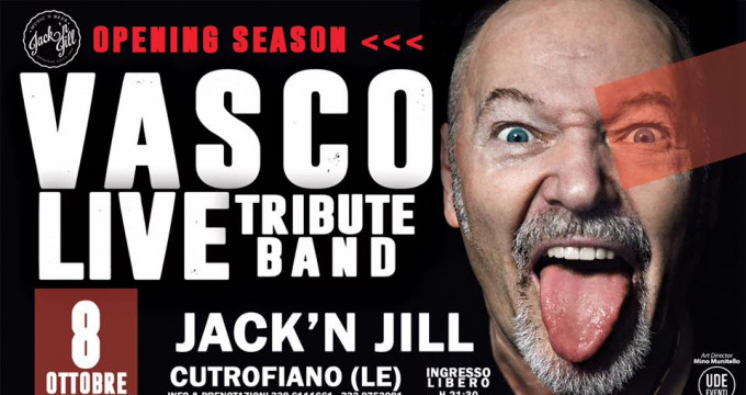 Vasco Live - Giovedi 08 al Jack