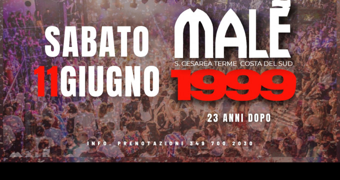 Riapertura MALE' 1999