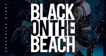 BLACK ON THE BEACH