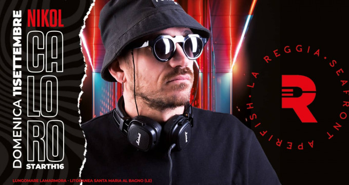 Aperitivo #FRONTEMARE con NIKOL CALORO Dj