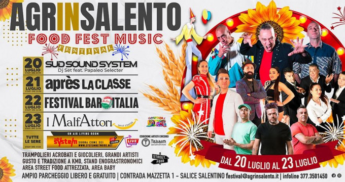 Sud Sound System - Food Fest Music