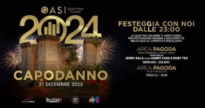 Capodanno Quattro Colonne 2024