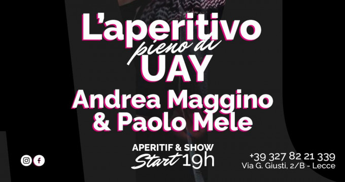 L aperitivo pieno di @UAY