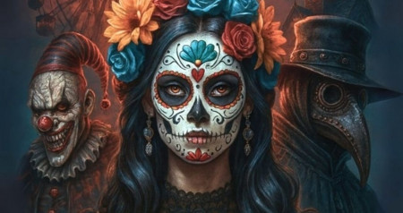 Halloween vs Día de los Muertos