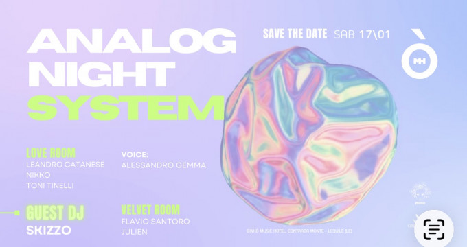 Analog Night Sistem @GINKO